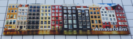 10 stuks koelkastmagneet Amsterdam panorama MAC:21.088