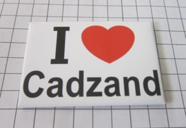 10 stuks koelkastmagneet I love Cadzand N_ZE3.501