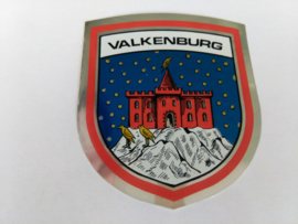 sticker wapenschild Valkenburg kasteel