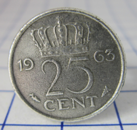 ring 25cent 1963