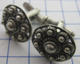 Manchetknopen Zeeuwse knop, 20 mm, per paar ZKG415