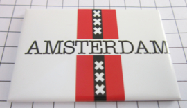 10 stuks koelkastmagneet Amsterdam kruisjes MAC:20.022