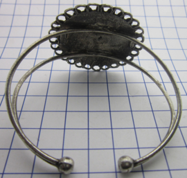 buig armband  zeeuwse grote knop oogjesrand ZKA509