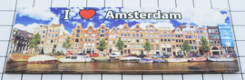 10 stuks koelkastmagneet Amsterdam  UNESCO 22.015