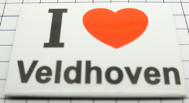 10 stuks koelkastmagneet I love Veldhoven   N_NB11.001