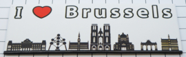 10 stuks koelkastmagneet Brussels P_BX0020