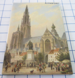10 stuks koelkastmagneten Antwerpen N_BA012