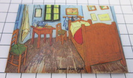 10 stuks koelkastmagneet kamer Vincent Van Gogh   MAC:20.406