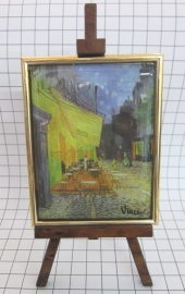 SCH008 schildersezel 16 cm hoog Vincent van Gogh