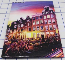 MAC:19.089  koelkastmagneet Amsterdam, pakje 10 stuks