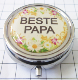 PIL 092 pillendoosje met spiegel beste papa
