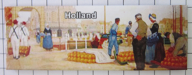 10 stuks koelkastmagneet kaasmarkt Holland MAC:21.509