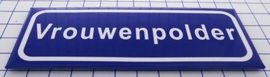 10 stuks koelkastmagneet plaatsnaambord Vrouwenpolder P_ZE8.3001