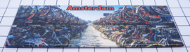 10 stuks koelkastmagneet Amsterdam  fietsenstalling 22.039