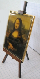 SCH010 schildersezel 22 cm hoog , Mona Lisa