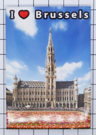 10 stuks koelkastmagneet Brussels N_BX047