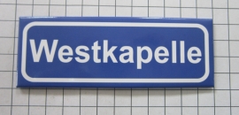 10 stuks koelkastmagneet plaatsnaambord Westkapelle  P_ZE7.9001