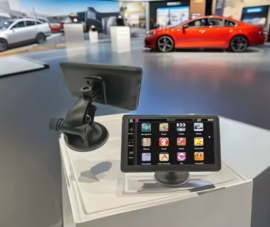 Navigatie 5 inch auto GPS FM navigatiesysteem touchscreen