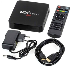 MXQ PRO android 12 tv box mediaspeler IPTV +5G 2/16GB smart 2024