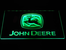 John Deere neon bord lamp LED verlichting reclame lichtbak XL *40x30cm*