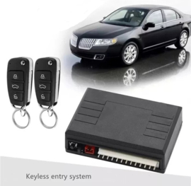Centrale deurvergrendeling set deur vergrendeling auto keyless entry + 2x sleutel *luxe versie*