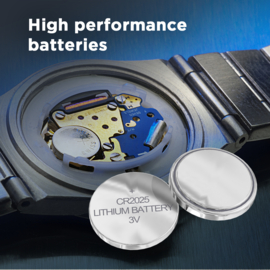 Knoopcel CR2025 CR 2025 batterij batterijen *set van 2*