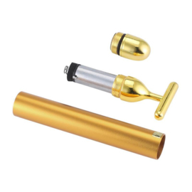 24K gold goud gezichtsmassage roller jade beauty pulse jaderoller