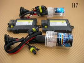 Xenon kit set verlichting H7 6000K 55W + ballast HID slim can bus