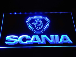 Scania neon bord lamp LED cafe verlichting reclame lichtbak #1