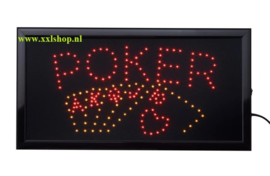 Poker LED bord verlichting lichtbak reclamebord pokerroom