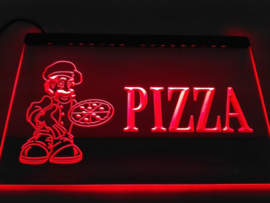 Pizza neon bord lamp LED cafe verlichting reclame lichtbak #2