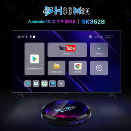 Mediaspeler android 13 4GB 32GB smart tv iptv box +5G 4K H96