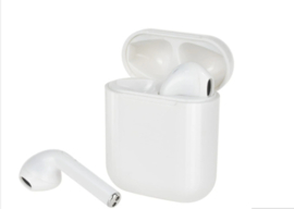 Bluetooth in-ear oortjes in ear inear oordopjes I9S *WIT*
