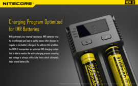 Nitecore I2 oplader lader voor 18650 batterijen batterij