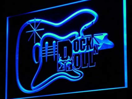 RockNRoll neon bord lamp LED cafe verlichting reclame lichtbak