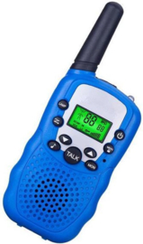 Walkie talkie walkietalkie portofoon kinderen 5KM *blauw*