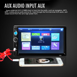 Autoradio Full HD auto radio 7 inch 2 DIN bluetooth USB MP5 FM AUX radio SD #1