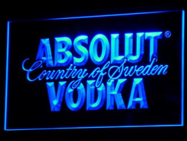 Absolut Vodka neon bord lamp LED verlichting reclame lichtbak