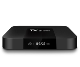 TX3 pro mediaspeler Android 9.0 smart tv box 4K 1GB/8GB