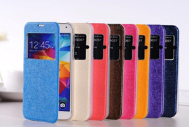 Sview s-view case hoesje hoes samsung galaxy S5 I9600 *paars*