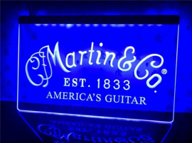Martin&Co neon bord lamp LED  verlichting reclame lichtbak