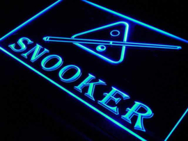 Snooker pool biljart neon bord lamp LED verlichting reclame lichtbak #1