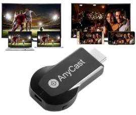 Anycast M100 smart tv android stick hdmi *4K*(apple tv chromecast vervanger)