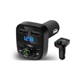 FM transmitter draadloos + Bluetooth 2x USB SD carkit auto