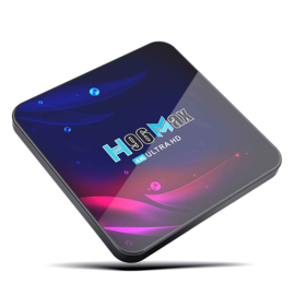Mediaspeler android 12 4GB 32GB 5G smart tv box H96 tvbox