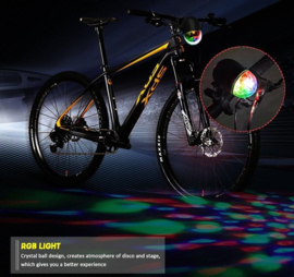 Discolamp disco lamp bol discobol verlichting *accu* + zuignap + houder