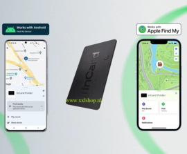 GPS tracker kaart volgsysteem airtag portemonnee iOS/Android