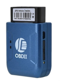 GPS tracker sms volgsysteem auto vrachtwagen OBD2 OBD 2 *blauw*