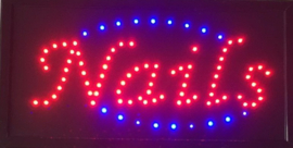 Nagels LED bord lamp verlichting nagel studio reclamebord #1738