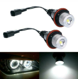 Angel eyes BMW M5 E39 E60 E61 X5 LED wit xenon 5 serie koplamp lci